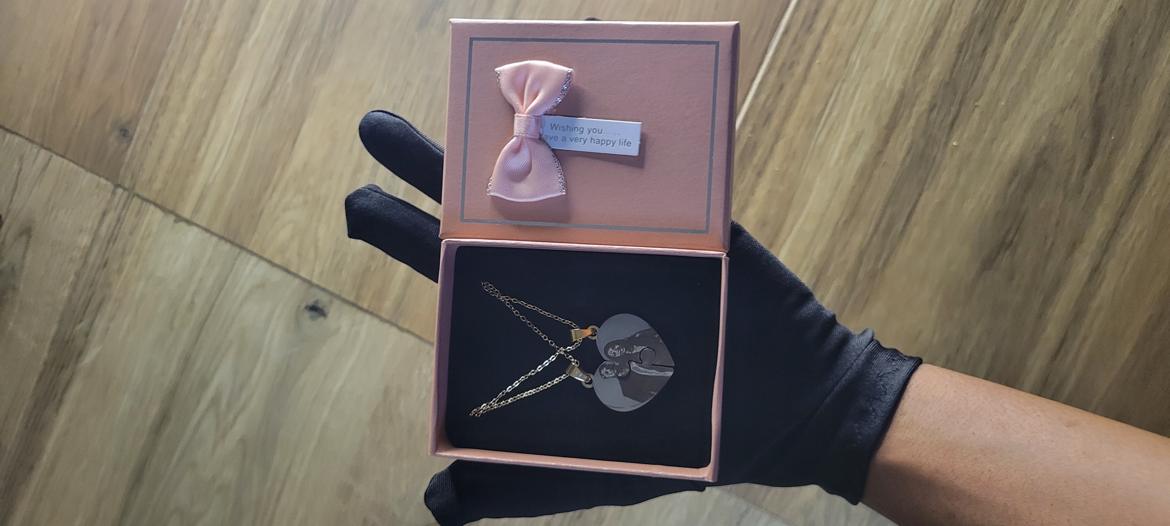 Engraved Picture Necklaces